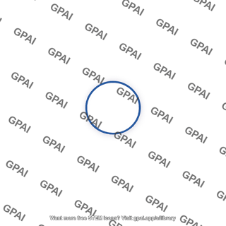 Blue circle outline