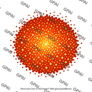 Red globular cluster