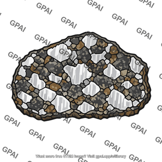 Stony iron meteorite