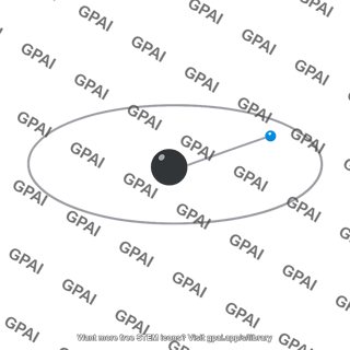 One body orbit reduced mass