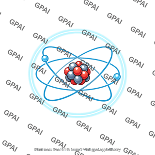 Stylized atom