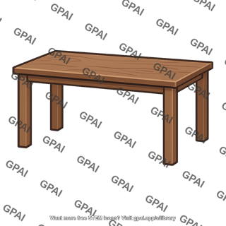 Wooden table