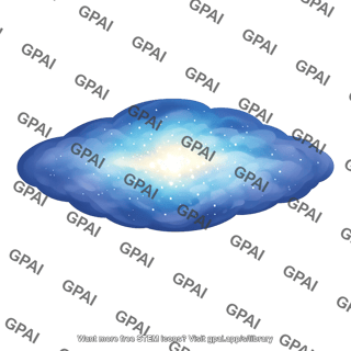 Gas cloud compressed