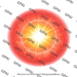 Nova with red outer envelope
