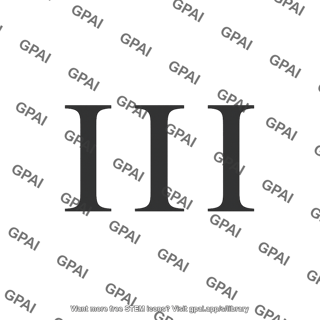 Roman numeral iii