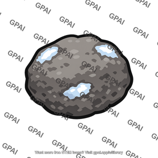 Ring particle dust covered