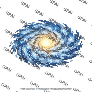 Spiral galaxy flocculent