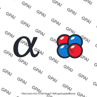 Alpha particle symbol