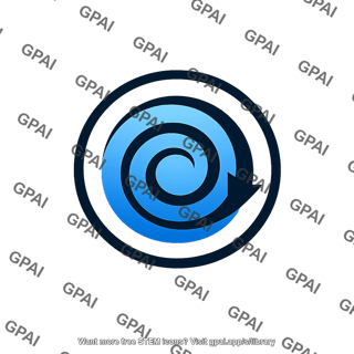 Spiral arrow circle
