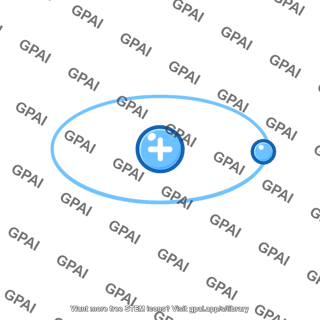 Atomic hydrogen atom symbol