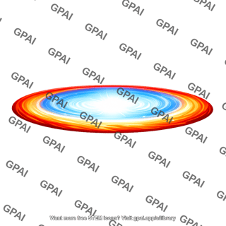 Accretion disk brightened