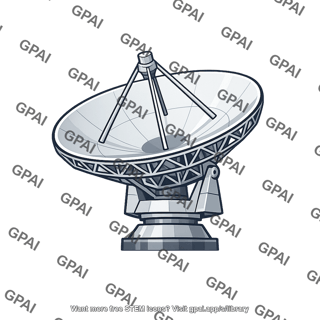 Radio telescope dish