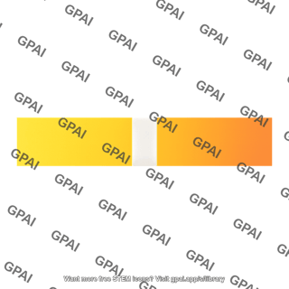 Yellow white orange strip