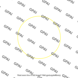Yellow circle outline