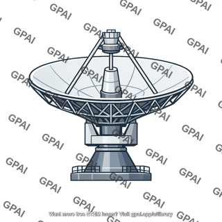 Single radio dish