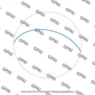 Great circle arc