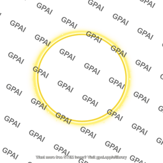 Glowing yellow ring