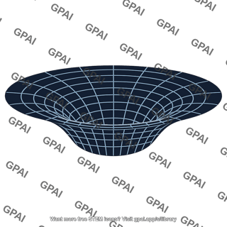 Spacetime curvature black hole