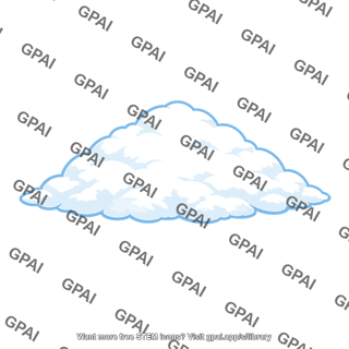 Stylized cloud