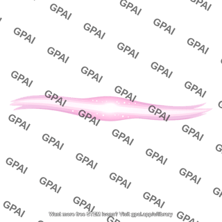 Cosmetic cream smear