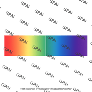 Split color gradient