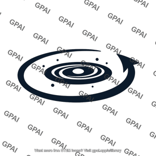 Galactic rotation arrow