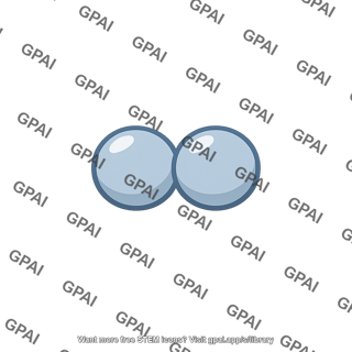 Air molecule diatomic