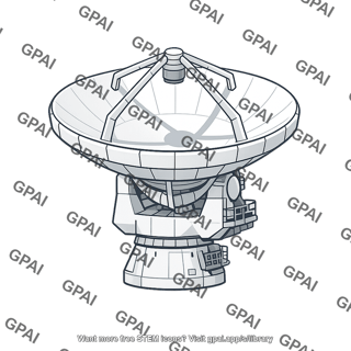 Radio telescope dish