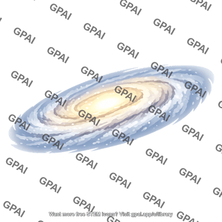 Milky way galaxy oblique soft