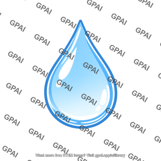 Liquid methane droplet