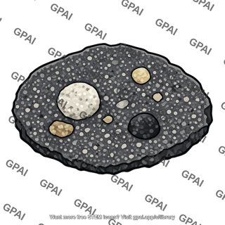 Matrix meteorite