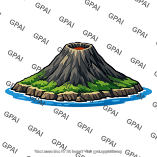 Volcanic island