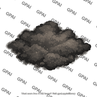 Obscuring matter cloud
