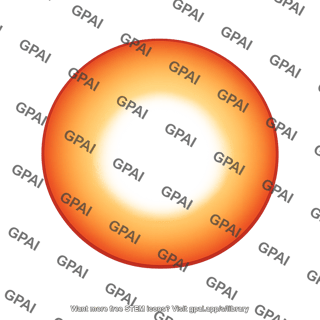 Stellar disk limb darkened