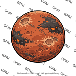 Mars sized planetesimal