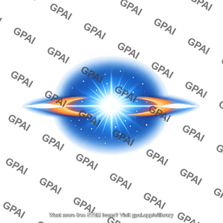 Stylized quasar