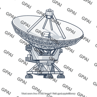 Very large array radio telescope
