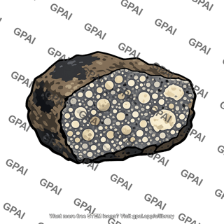 Chondritic meteorite