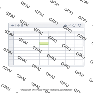 Spreadsheet program