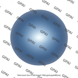 Blue sphere