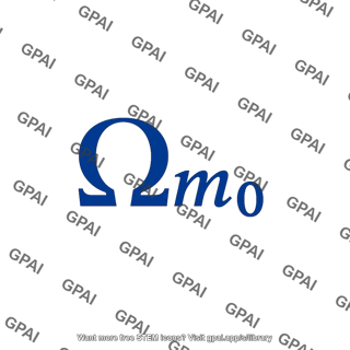 Matter density parameter symbol