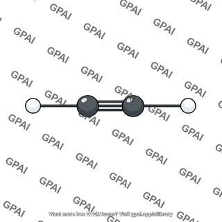 Acetylene molecule
