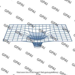 Spacetime grid curved