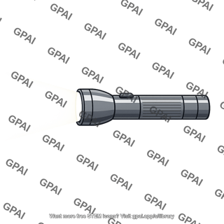 Flashlight with beam