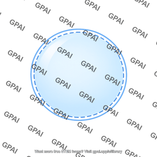 Causally connected region dashed boundary