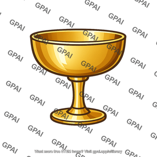 Golden goblet