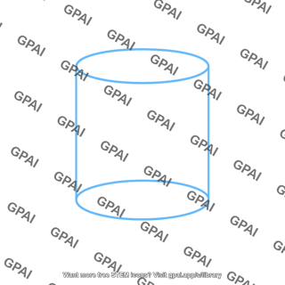 Gaussian surface cylinder