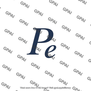Electron pressure symbol