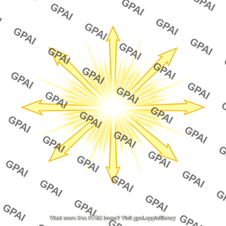 Radiation pressure radial