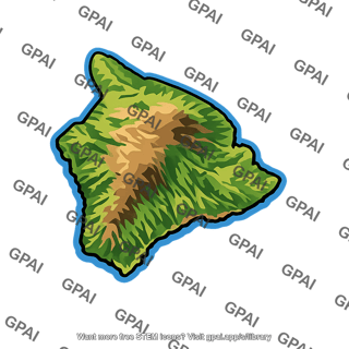 Volcanic island